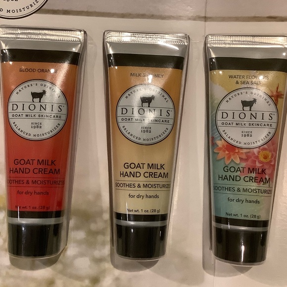 Dionis Scented Goat Milk Hand Cream Collection Set NWT 5x1oz. - Picture 16 of 16